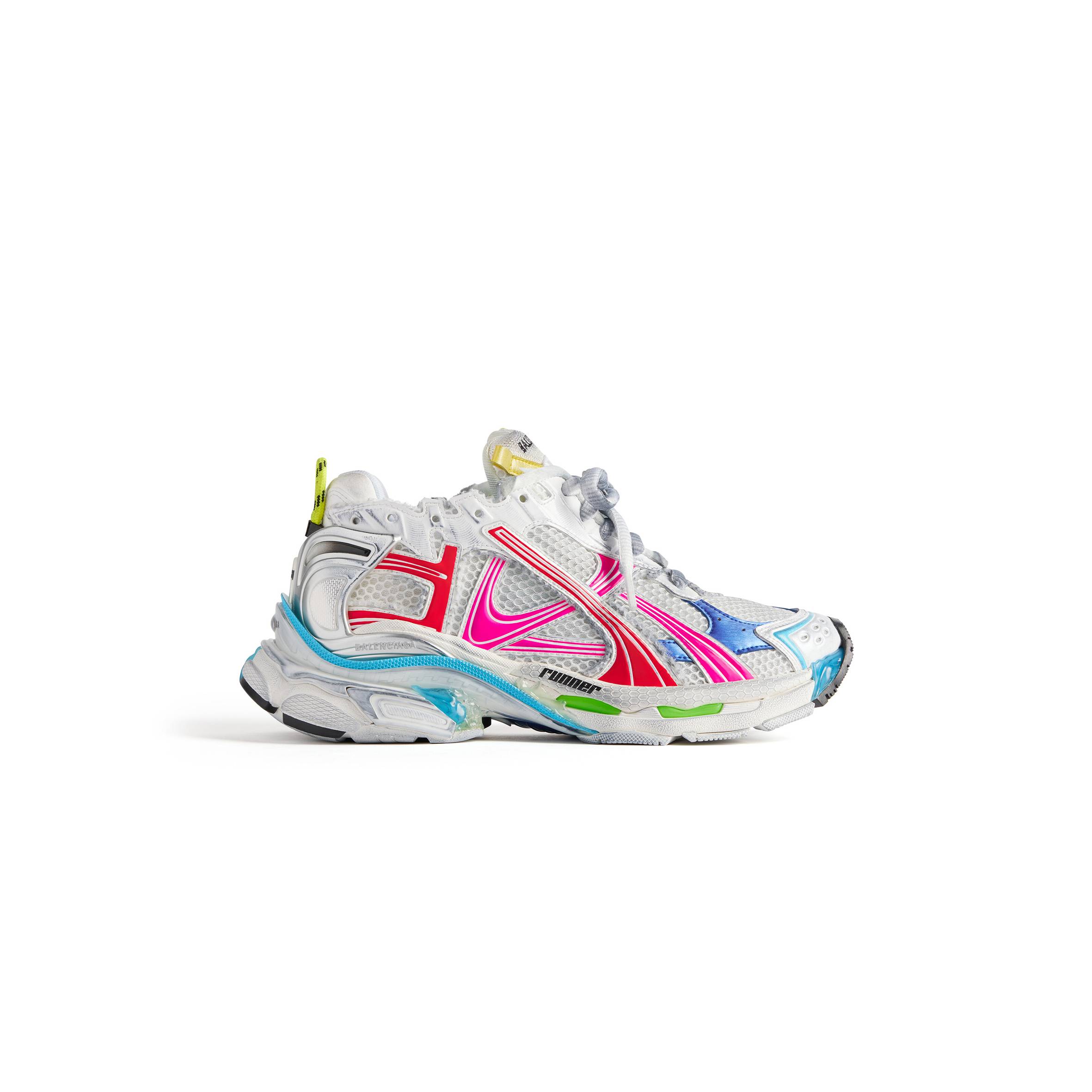 BALENCIAGA WOMEN'S RUNNER SNEAKER IN MULTICOLORED